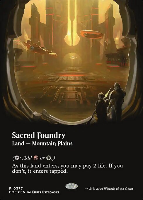 Sacred Foundry (377) [Edge of Eternities]
