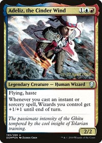 Adeliz, the Cinder Wind (190) [Prerelease Cards]