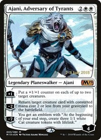 Ajani, Adversary of Tyrants (3) [Prerelease Cards]