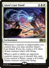 Ajani's Last Stand (4) [Prerelease Cards]