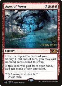 Apex of Power (129) [Prerelease Cards]