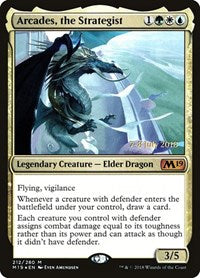 Arcades, the Strategist (212) [Prerelease Cards]