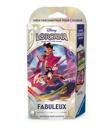 Disney Lorcana Série 9 Fabuleux Deck de Démarrage Powerline & Max (FR)