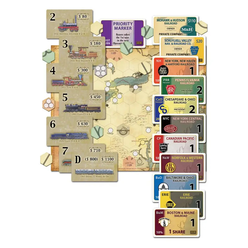 1830 (Revised Edition) (EN) - Board Games