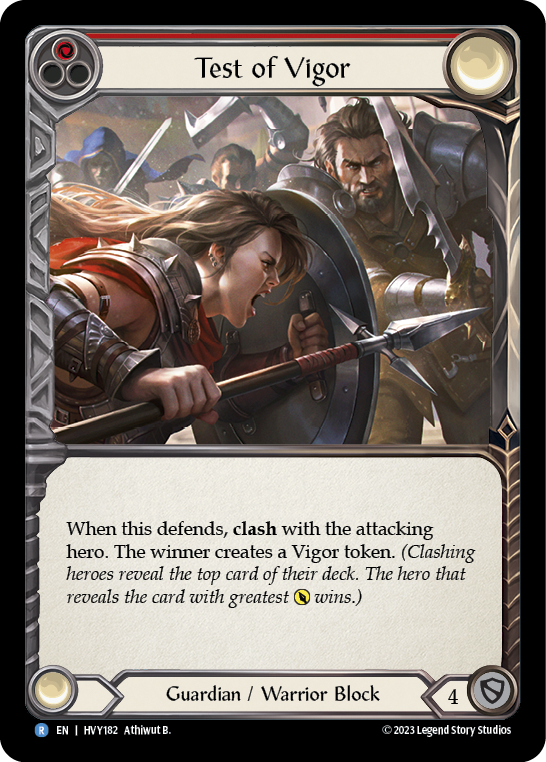 Test of Vigor [Heavy Hitters]