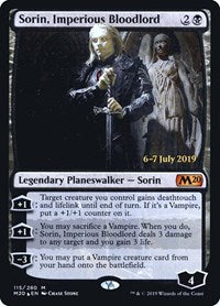 Sorin, Imperious Bloodlord (115) [Prerelease Cards]