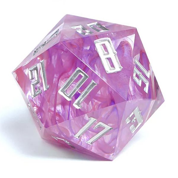1985 Games - 55MM D20: Cosmic Pink