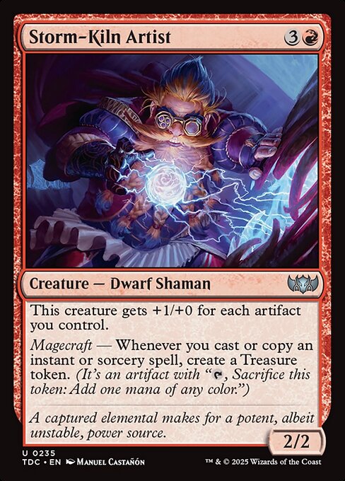 Storm-Kiln Artist (235) [Tarkir: Dragonstorm Commander]