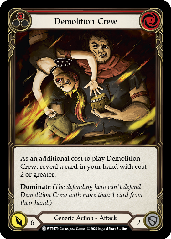 Demolition Crew (Red) [Welcome to Rathe Unlimited] Unlimited Normal