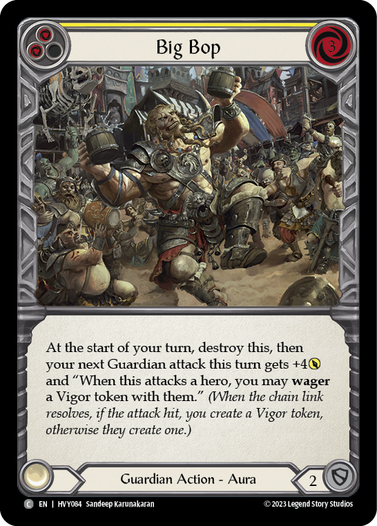 Big Bop (Yellow) [Heavy Hitters] Rainbow Foil