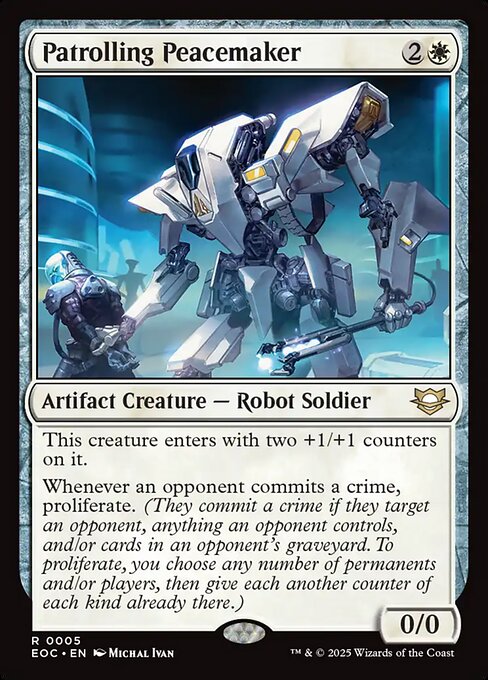 Patrolling Peacemaker (5) [Edge of Eternities Commander]