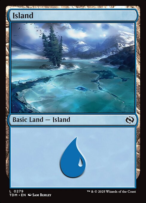 Island (279) [Tarkir: Dragonstorm]