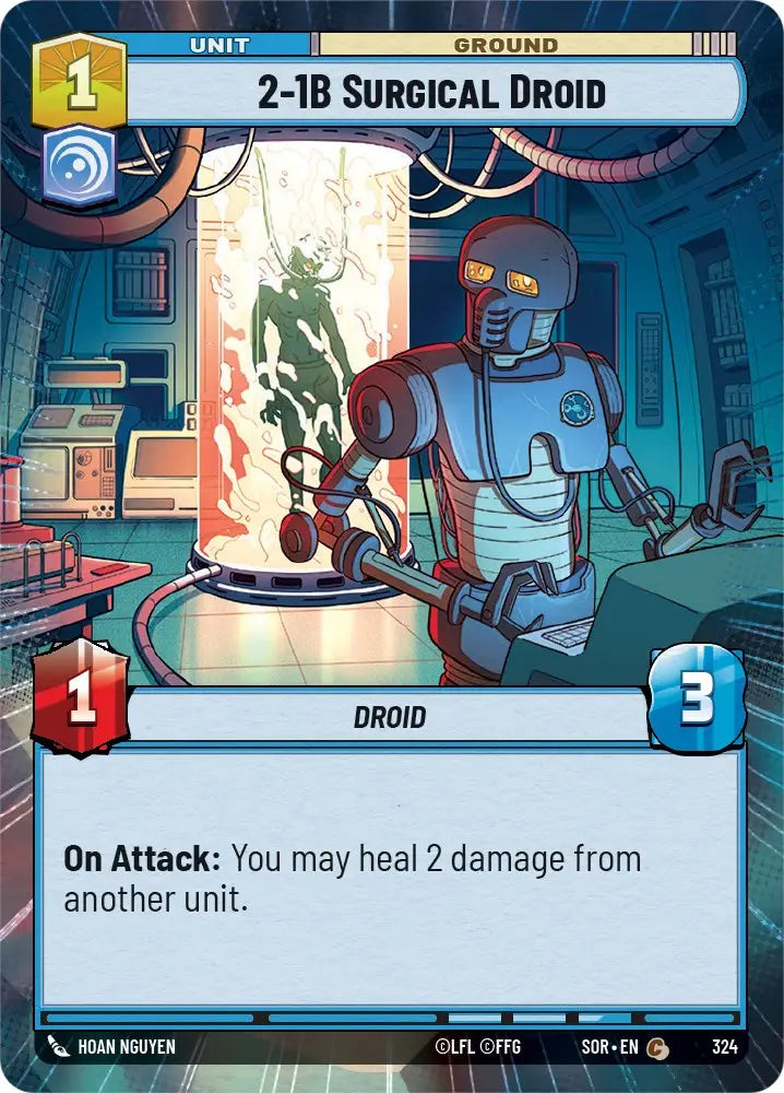 2-1B Surgical Droid (Hyperspace) (324) [Spark of Rebellion] - Star Wars: Unlimited Single