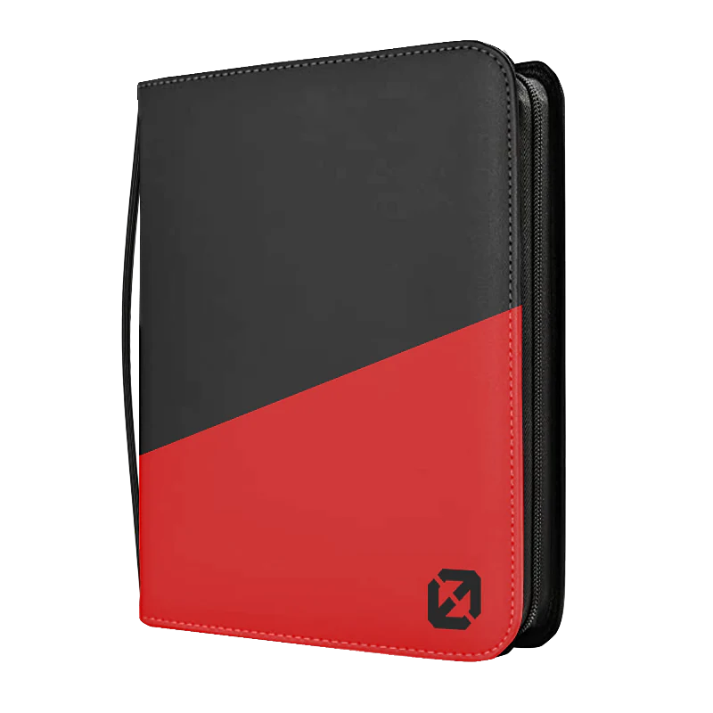 Evoretro Top Loader Binder 3x3 Black / Red