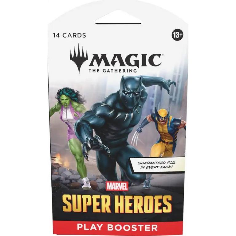 MTG Marvel Super Heroes Sleeved Play Booster Pack (2026-06-19)