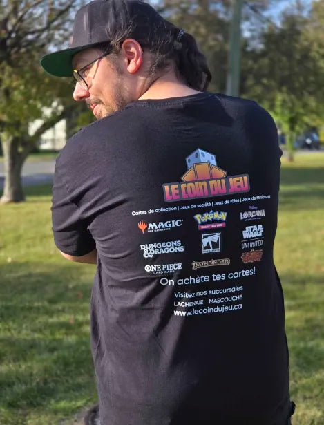 Le Coin du Jeu T-Shirt Noir