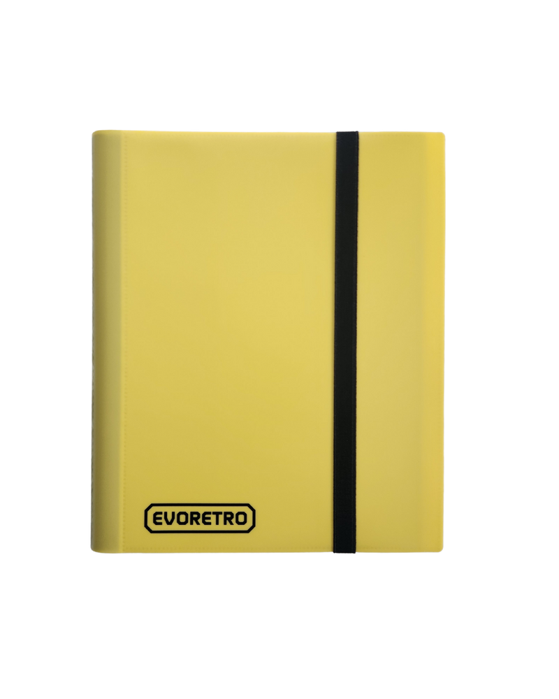 Evoretro 9-Pocket Flex Binder Yellow