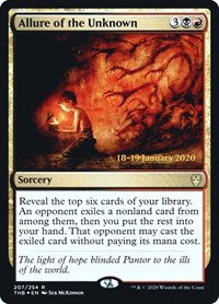 Allure of the Unknown (207) [Prerelease Cards]