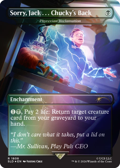 Secret Lair x Chucky Traditional Foil Edition