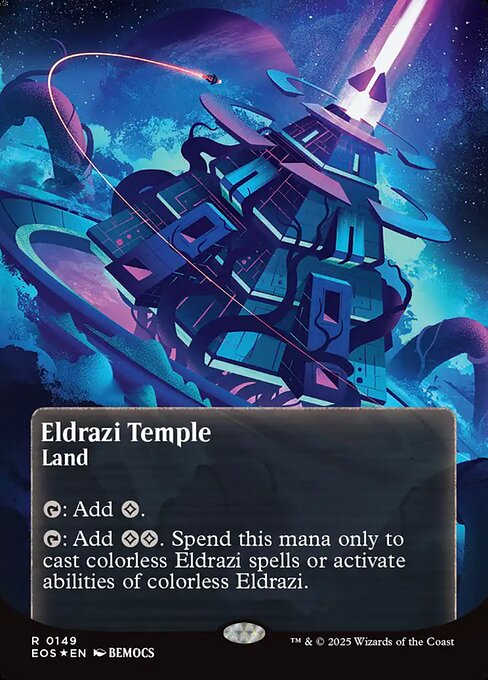 Eldrazi Temple (149) [Edge of Eternities: Stellar Sights]
