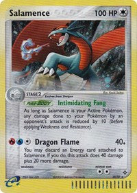Salamence - 19/97 (e-League) (19/97) [Nintendo Promos]