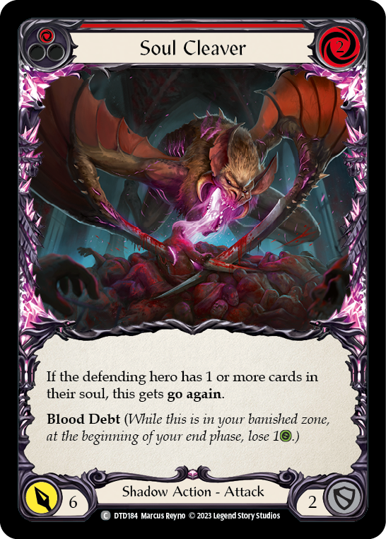 Soul Cleaver (Red) [Dusk Till Dawn]