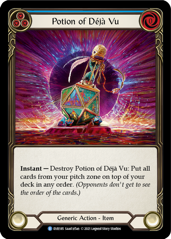 Potion of Deja Vu [Everfest] 1st Edition Cold Foil