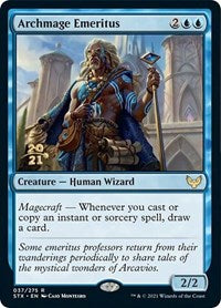 Archmage Emeritus (37) [Prerelease Cards]