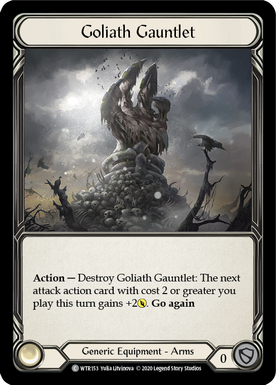 Goliath Gauntlet [Welcome to Rathe Unlimited] Unlimited Rainbow Foil