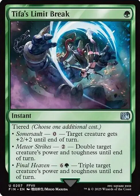 Tifa's Limit Break (207) [Final Fantasy]