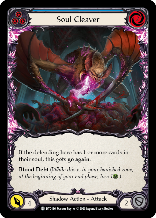 Soul Cleaver (Blue) [Dusk Till Dawn]