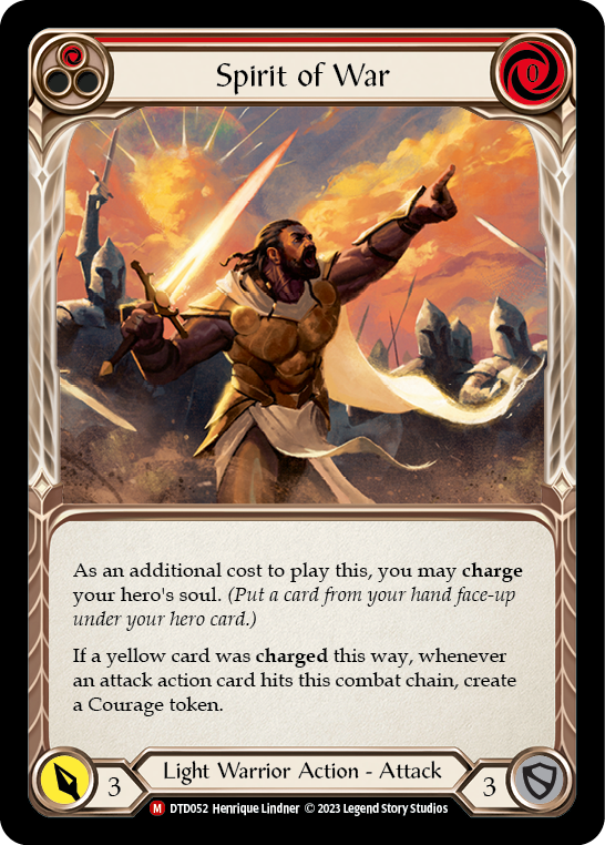 Spirit of War [Dusk Till Dawn] Rainbow Foil