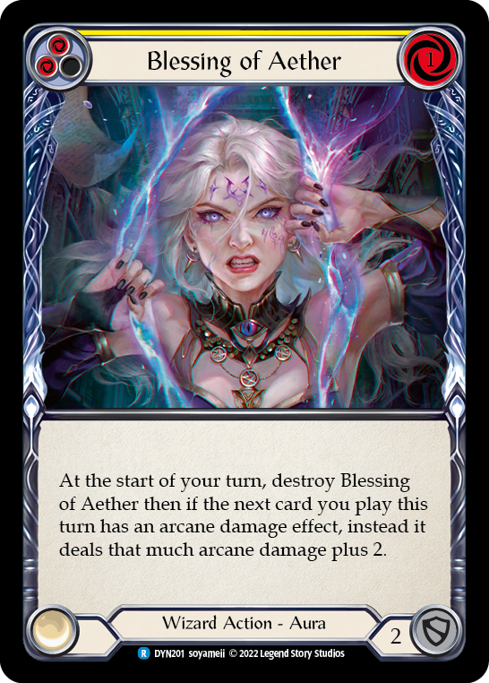 Blessing of Aether (Yellow) [Dynasty]
