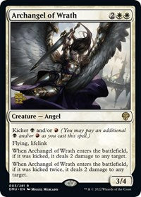 Archangel of Wrath (3) [Prerelease Cards]