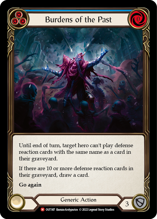 Burdens of the Past [Outsiders] Rainbow Foil