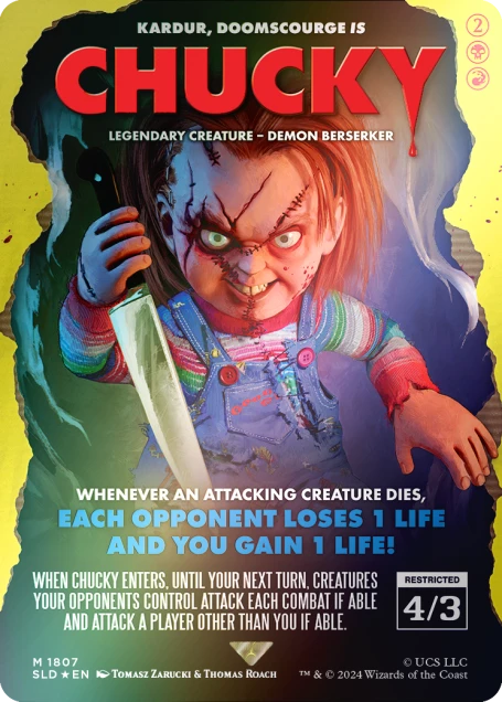 Secret Lair x Chucky Traditional Foil Edition