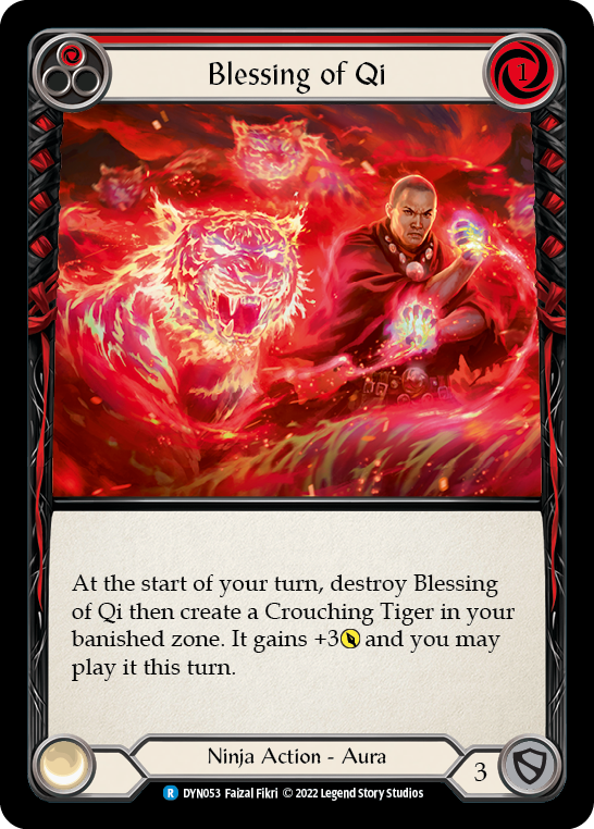 Blessing of Qi (Red) [Dynasty]