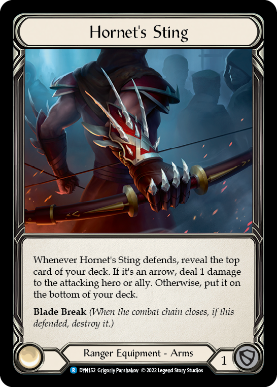 Hornet's Sting [Dynasty] Rainbow Foil