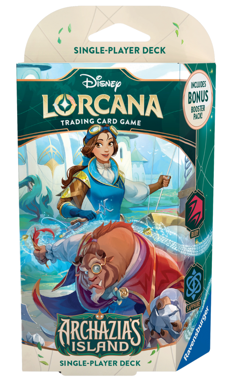 Disney Lorcana Archazia's Island Starter Deck Ruby & Sapphire (EN)