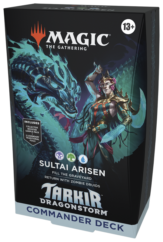 MTG Tarkir Dragonstorm Commander Deck Sultai Arisen