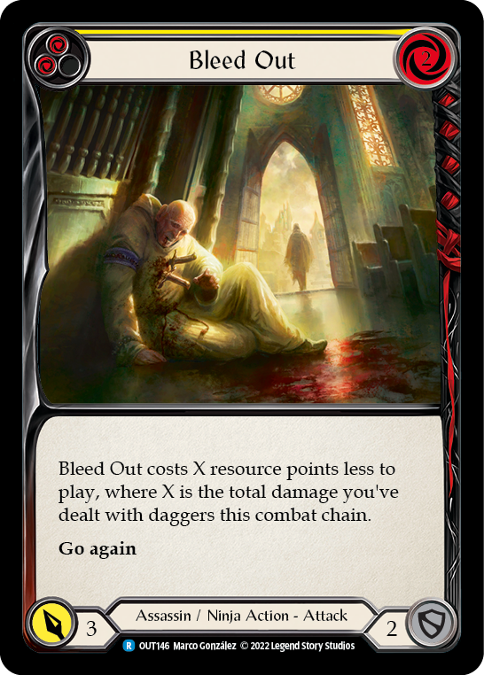 Bleed Out (Yellow) [Outsiders]
