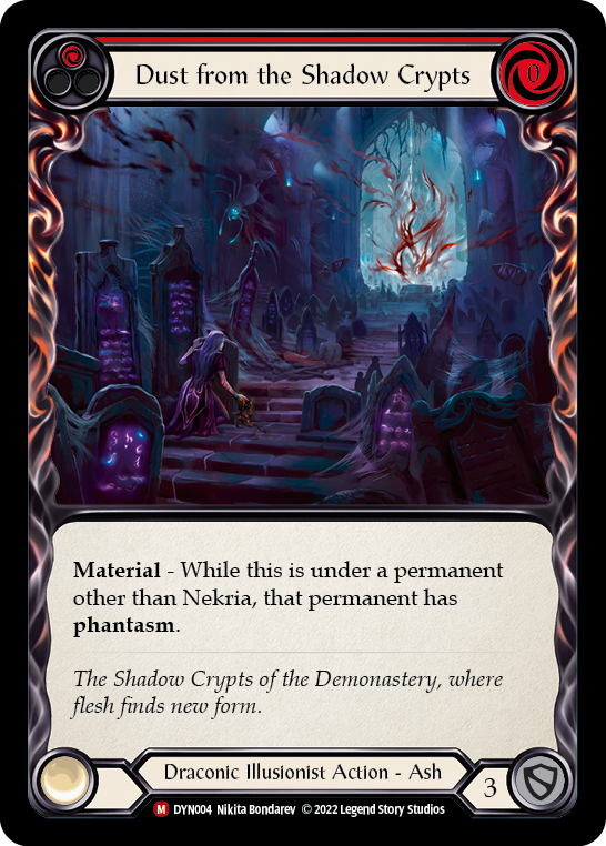Dust from the Shadow Crypts [Dynasty] Rainbow Foil