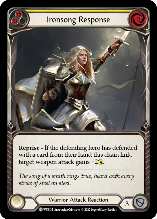 Ironsong Response (Yellow) [Welcome to Rathe Unlimited] Unlimited Normal