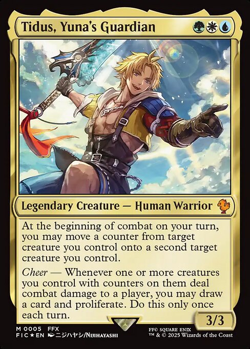 Tidus, Yuna's Guardian (5) [Final Fantasy Commander]