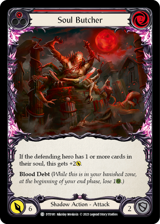 Soul Butcher (Red) [Dusk Till Dawn]