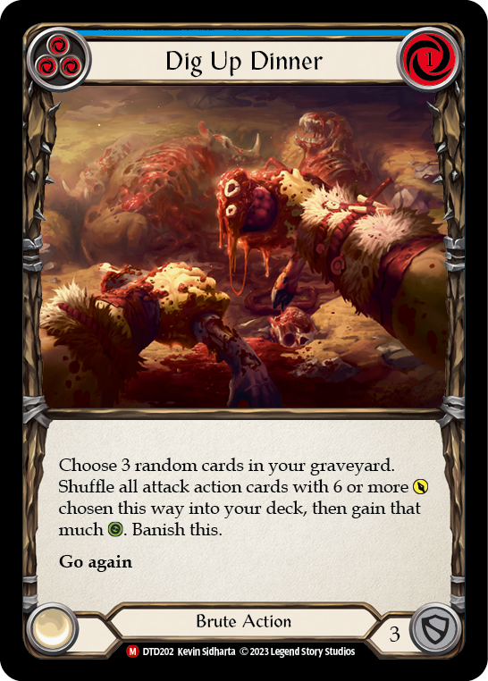 Dig Up Dinner [Dusk Till Dawn] Rainbow Foil