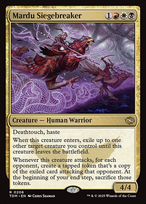 Mardu Siegebreaker (206) [Tarkir: Dragonstorm]