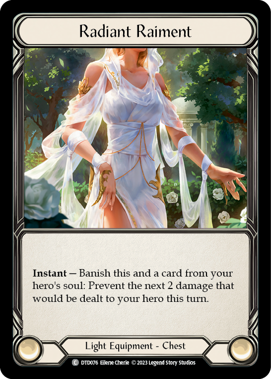 Radiant Raiment [Dusk Till Dawn] Cold Foil