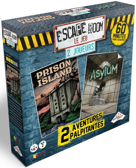 Escape Room : Prison island / Asylum (2 joueurs) (FR)