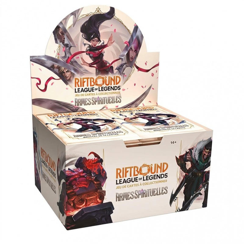 Riftbound League of Legends TCG Armes Spirituelles Boîte de Boosters (FR)